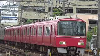 「ダイヤ改正で誕生した運用」3500系3524F+3150系3153F 名鉄名古屋本線 神宮前駅 到着