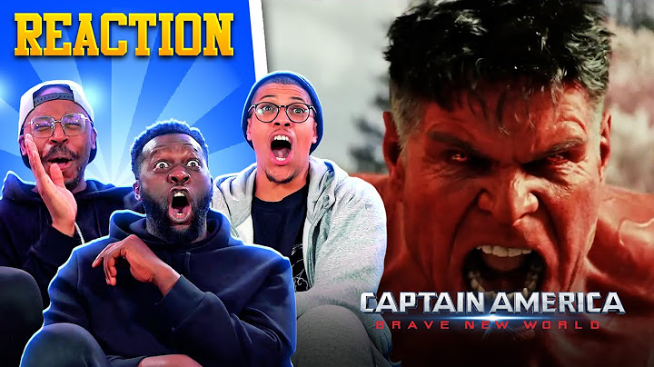 Captain America: Brave New World Official Trailer Reaction