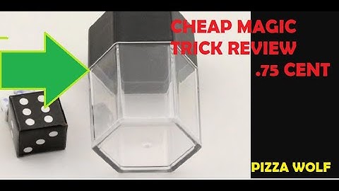 $1 magic trick from China. Dice explosion