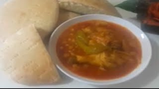 Tunisian Onions Chickpeas stew recipe (mermez )