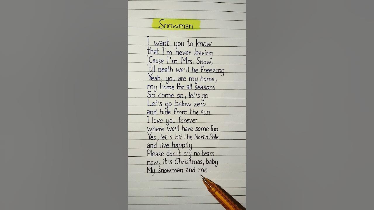 sia snowman lyrics sia snowman lyrics