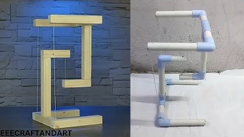 How to Make Amazing Tensegrity Structure - Anti-Gravity Structure#eeecraftandart