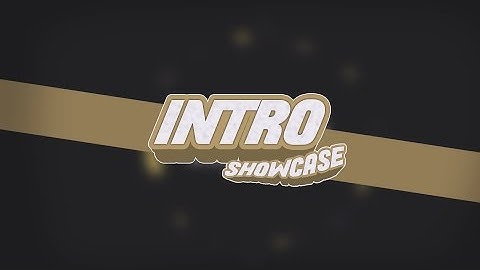 2D Intro Showcase - [004] • My first Intro! • by Tutorix •