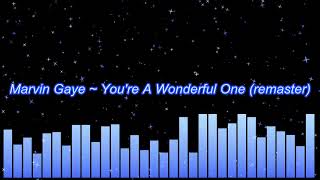 Marvin Gaye ~ You&#39;re A Wonderful One (remaster)