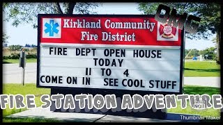 Kirkland Fire Department Open House and Spooky Adventures
