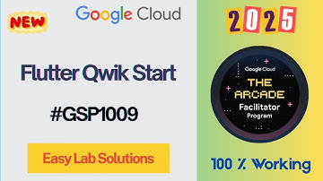 Flutter Qwik Start | #GSP1009 #qwiklabs #arcade