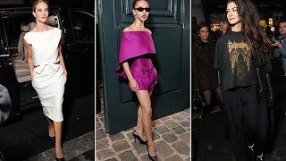 Meghan Markle Joins Stars At Balenciaga Paris Fashion Week