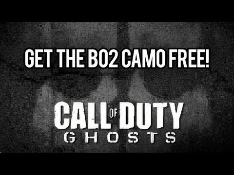 Black Ops 2 - How to get the Ghost Camo Free Free without Pre-Order! NO LONGER WORKS - Black Ops 2 - How to get the Ghost Camo Free Free without Pre-Order! NO LONGER WORKS