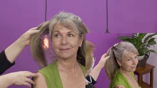 How to Use a Banana Hair Clip Horizontally for Fuller Volume