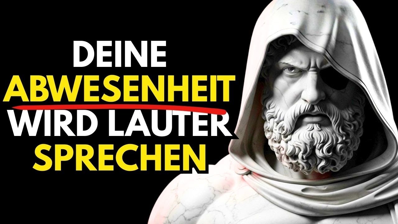 VERSCHWINDE, ENTWICKLE DICH und KEHRE ZURÜCK: Niemand wird dich WIEDERERKENNEN | Stoizismus