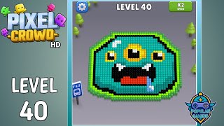 Pixel Crowd Level 40: Gameplay Solution