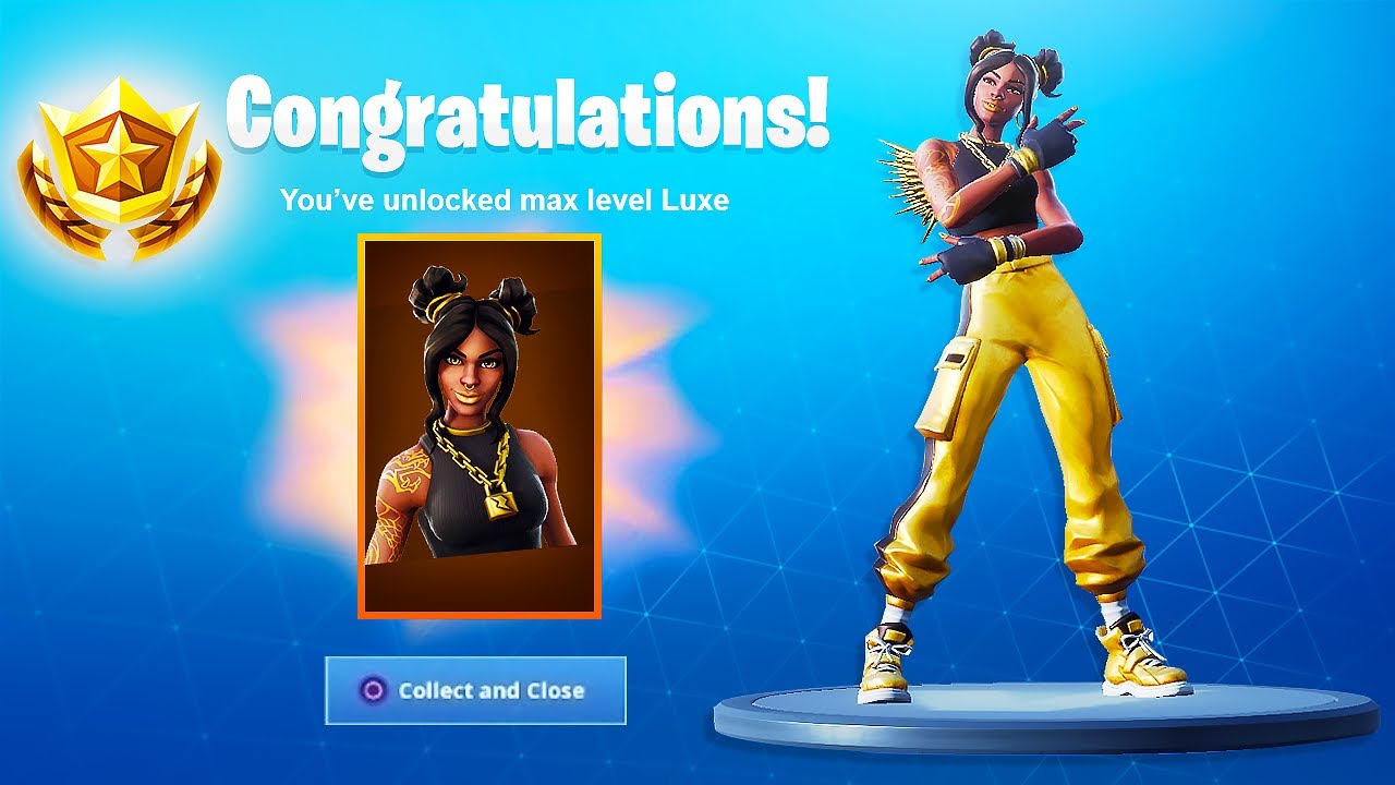 Fortnite Luxe Skin The Fortnite Game Awards