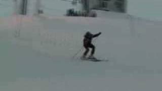 Katya Tkachenko GS training Ruka 2008