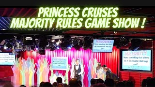 Princess Cruises "MAJORITY RULES" Game Show - Full Version - Regal Princess Princess Cruises