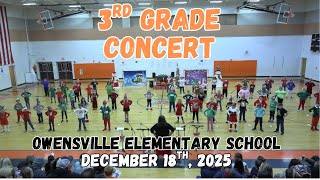 OES 3rd Grade Concert: Christmas Program 12.18.25