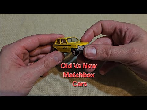 ASMR: Comparing Old And New Matchbox Cars 🚙🚗 