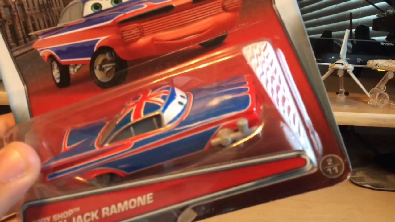 Disney Pixar Cars 2017 London Chase Body Shop Union Jack Ramone YouTube