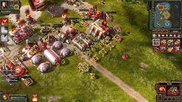 Red Alert 3 2V2 als Sovjets tegen Japan. 20.000 startcredits.