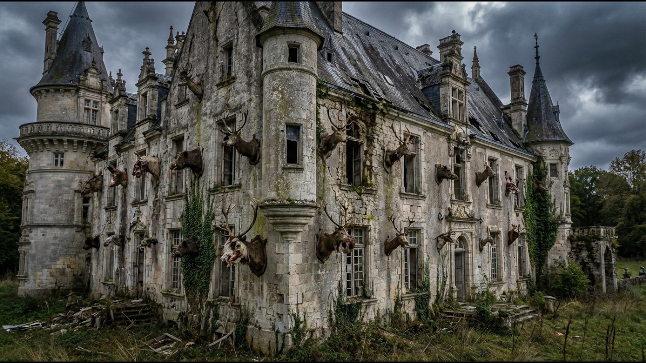 Abandoned for Decades: Castle Loaded With Wolves and Oddities 