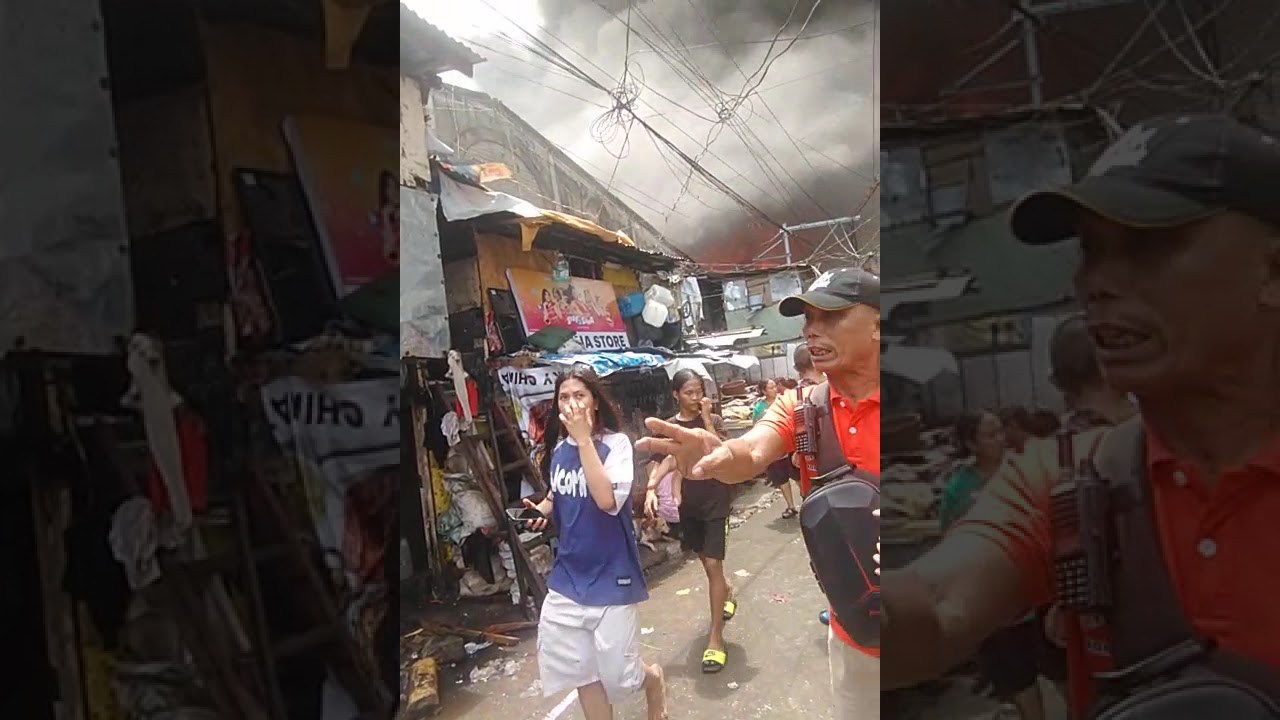 August / 6 / 2025 / sunog Aroma Tondo Manila 