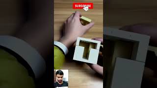 How to Solve Wooden Puzzles Easily | Step-by-Step Guide to Solve Wooden Brain 🧠#shorts #ytshorts