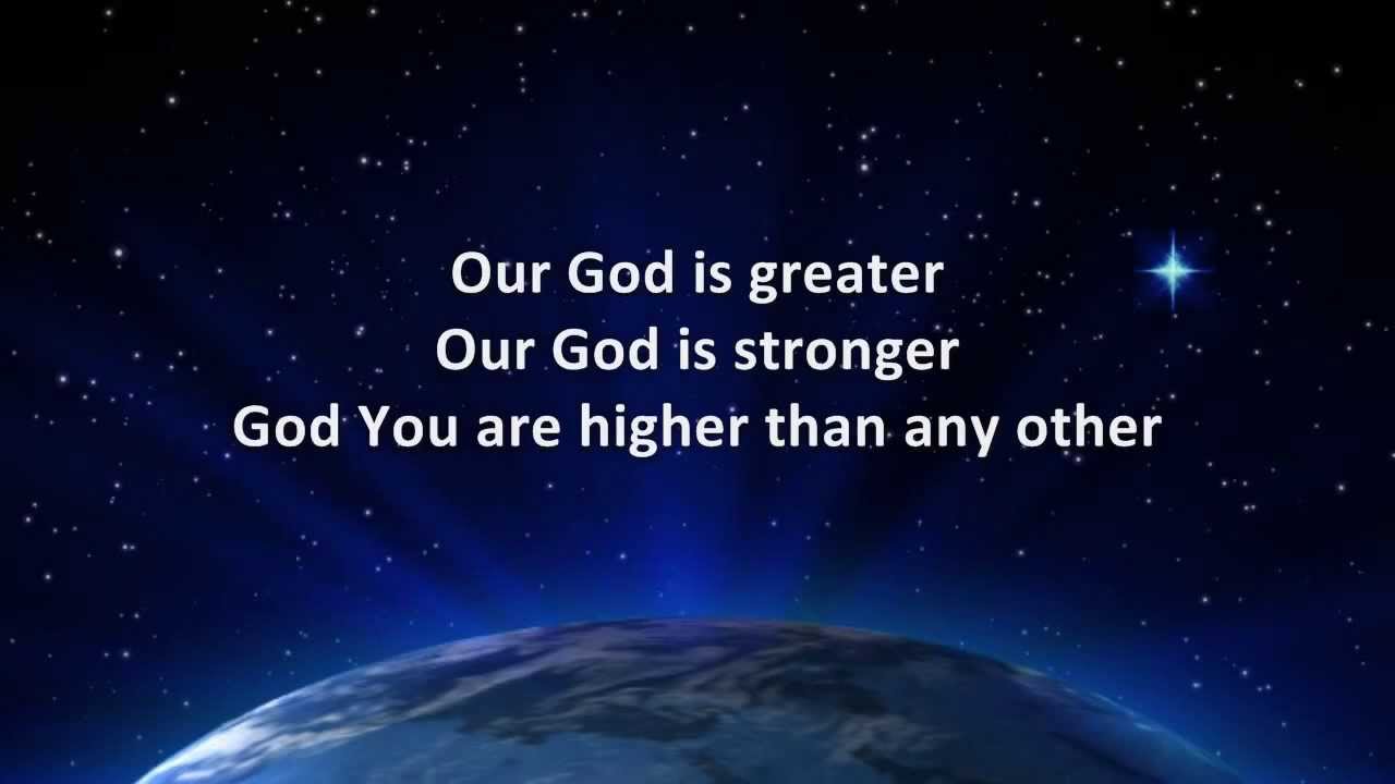 Chris Tomlin - Our God (is Greater) - Instrumental with Lyrics - YouTube