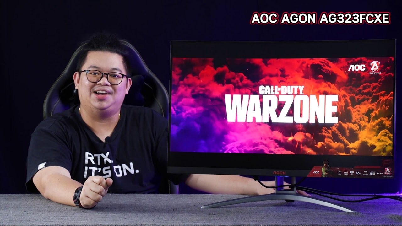 aoc ดีไหม  New Update  AOC AGON AG322FCXE จอเทพร้านเกม ไซด์บิ๊ก 32 นิ้ว 165Hz ไฟ RGB ชุดใหญ่ ราคาสุดคุ้ม 8,000 กว่าบาท
