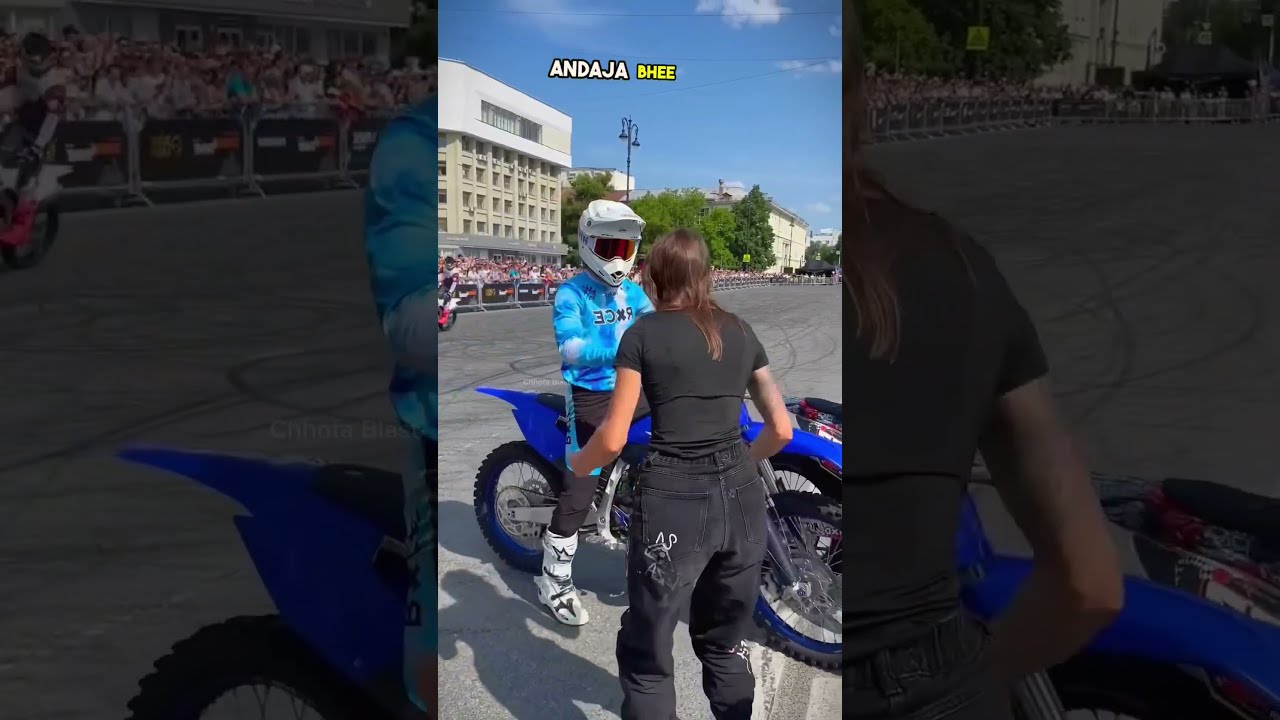 Unbelievable The Professional Rider Pulled Off An Impossible Stunt Shortvideo
