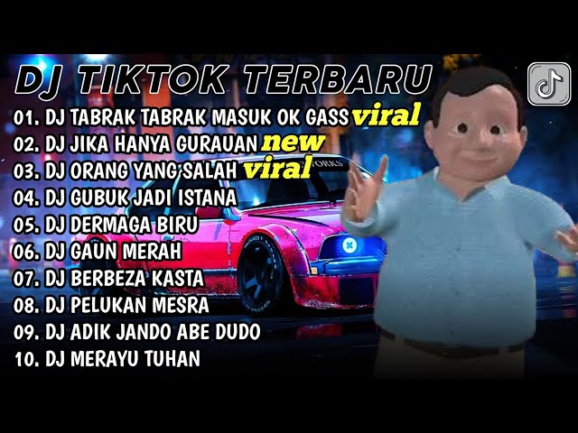 DJ TIKTOK TERBARU || DJ TABRAK TABRAK MASUK - DJ JIKA HANYA GURAUAN - REMIX TERBARU 2024 class=