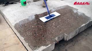 Российская технология: изготовление полированного бетона. Шаг 9. \