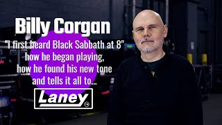 Billy Corgan of The Smashing Pumpkins Joins Laney - Plays Laney LA100SM Head & LA412 Cabinet