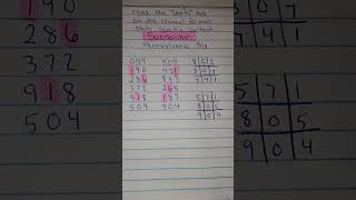 Pennsylvania Cash 3 Pick 3 Workout Sheet 3/18 Lottery Predictions