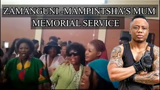 Babes Wodumo Singing & Dancing At Mampintsha’s Mum Memorial Service