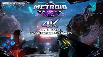 Metroid Prime 4: Beyond 4K 60FPS All Gameplay Footage Uncompressed and Upscaled