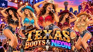 Texas Boots & Neon 🤠 | Upbeat Country Disco Dance | Texas Country Party & Bootscoot Festival
