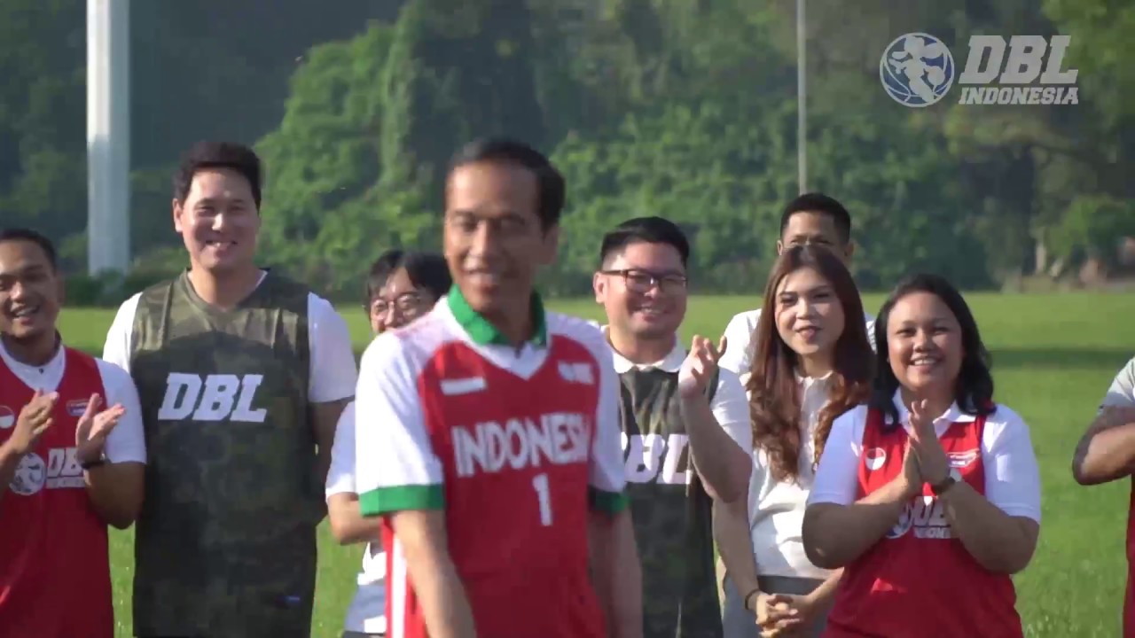 Jokowi Main Basket Luncurkan Honda DBL 2018