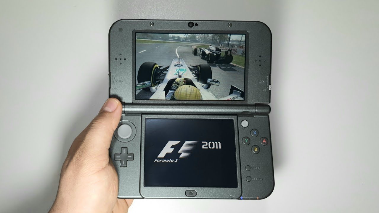 F1 2011 Nintendo 3DS XL gameplay - YouTube