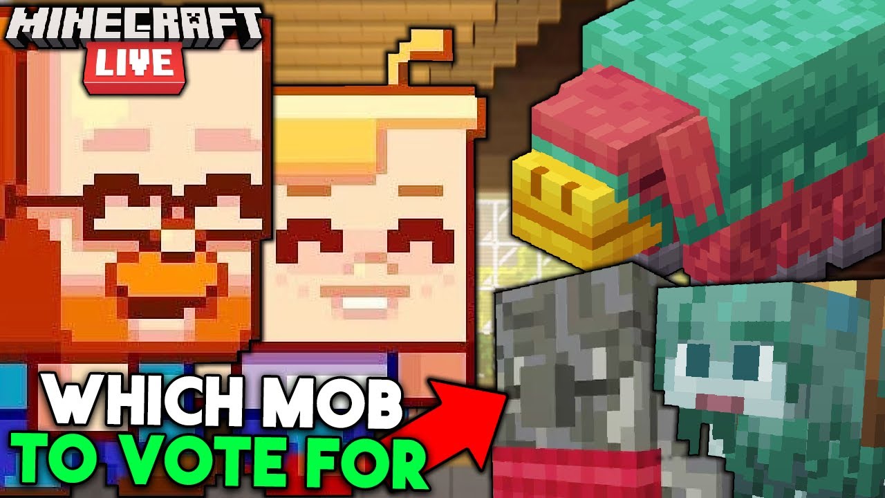 Which Mob Should YOU Vote For At Minecraft Live 2022