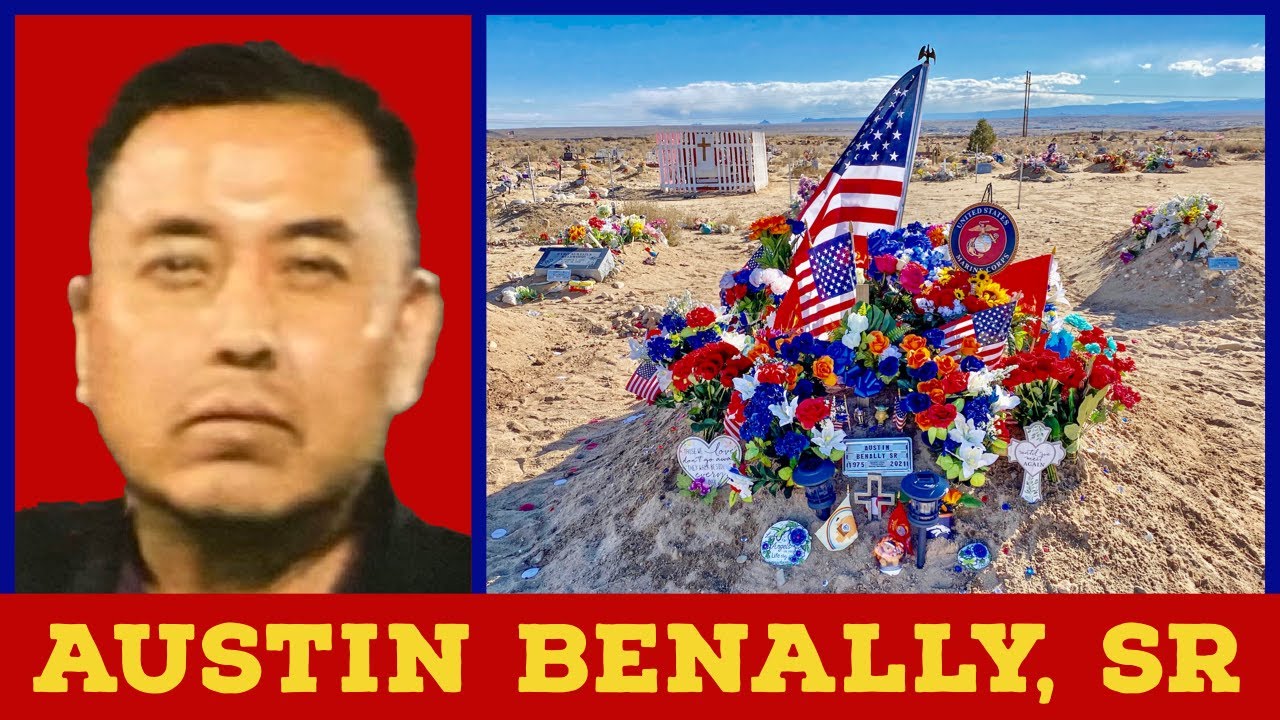 NAVAJO NATION, SHIPROCK, NM, FUNERAL FOR AUSTIN BENALLY, SR., USMC