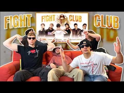 REACTION  FIGHT CLUB - BRUNO BUG vs Z-ONE vs REYES & HIGHER vs LEHXON vs SHADOW - OTTAVI 1&2