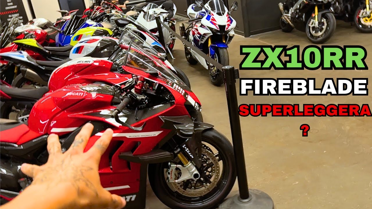 Superbike Shopping & New Carbon Fiber!