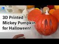 Mickey Pumpkin Printing & Painting for Halloween!