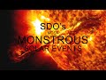 SDO&#39;s most MONSTROUS SOLAR EVENTS of the last decade - HD