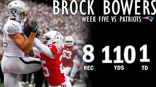 Brock Bowers Week 5 Highlights | NFL 2026 - Las Vegas Raiders