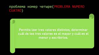 10. PSEINT || Determinar el MAYOR y MENOR de 3 números
