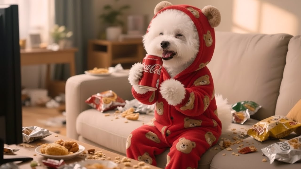 The lazy Baby Puppy made their Mom Dog sad🥺 and how did he make amends