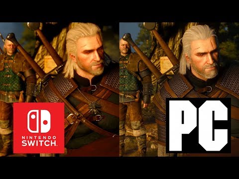 The Witcher 3 Nintendo Switch vs PS4 Early Graphics Comparison 