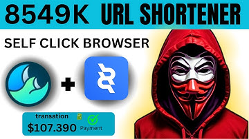 URL Shortener Self Click Method Made $102.93 Easy ✅Short Link Get Unlimited Traffic Using Android 📲
