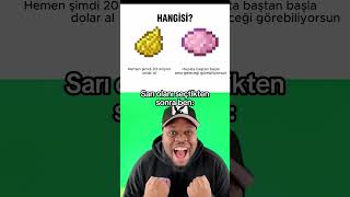 sen hangisini seçerdin #minecraft