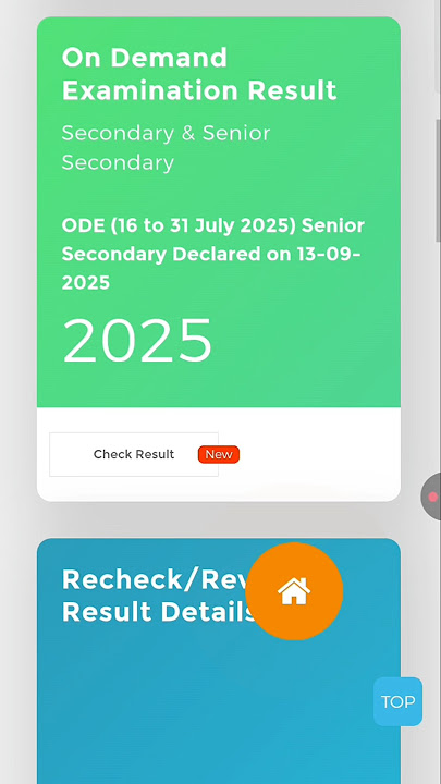 NIOS on-demand July, August,Sep Result! Marksheet